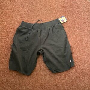 Champion Black Athletic Reverse Weave Shorts